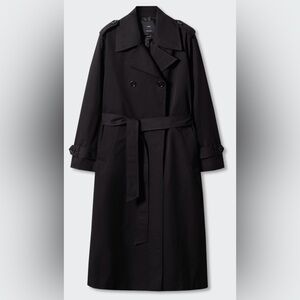 Mango Water Repellent Black Jacket